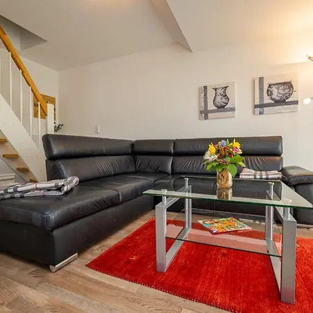 16 Im 2 Og Haus Stranddistel, Moderne Fur 4 Personen In Apartamento