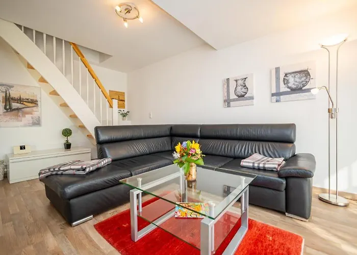 16 Im 2 Og Haus Stranddistel, Moderne Fur 4 Personen In Lejlighed Zingst