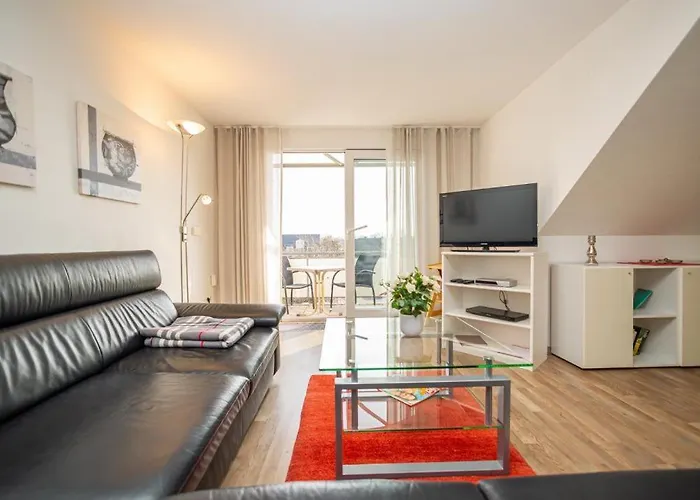 Lejlighed 16 Im 2 Og Haus Stranddistel, Moderne Fur 4 Personen In Zingst