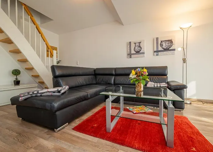 16 Im 2 Og Haus Stranddistel, Moderne Fur 4 Personen In Lejlighed